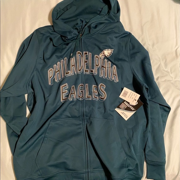 NFL Philadelphia Eagles Hands High Hoodie XXL NWT - Picture 2 of 10